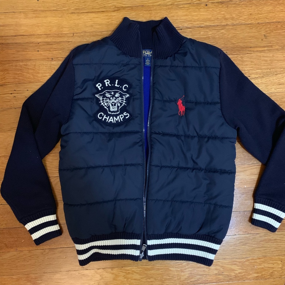 Polo Ralph Lauren boys reversible jacket size m